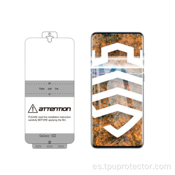 Protector de pantalla TPU para la serie Samsung Galaxy S22